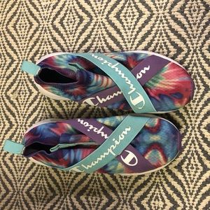 Champion slip ons in good used condition.